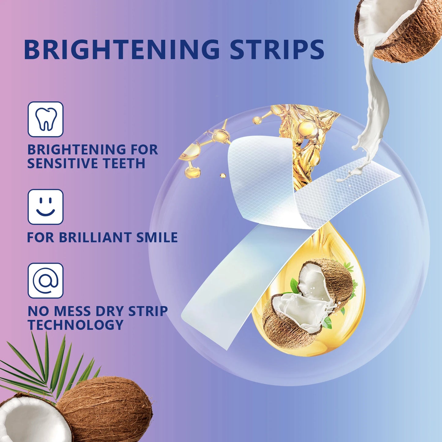 Whitening Strip for fresh and shine teeth