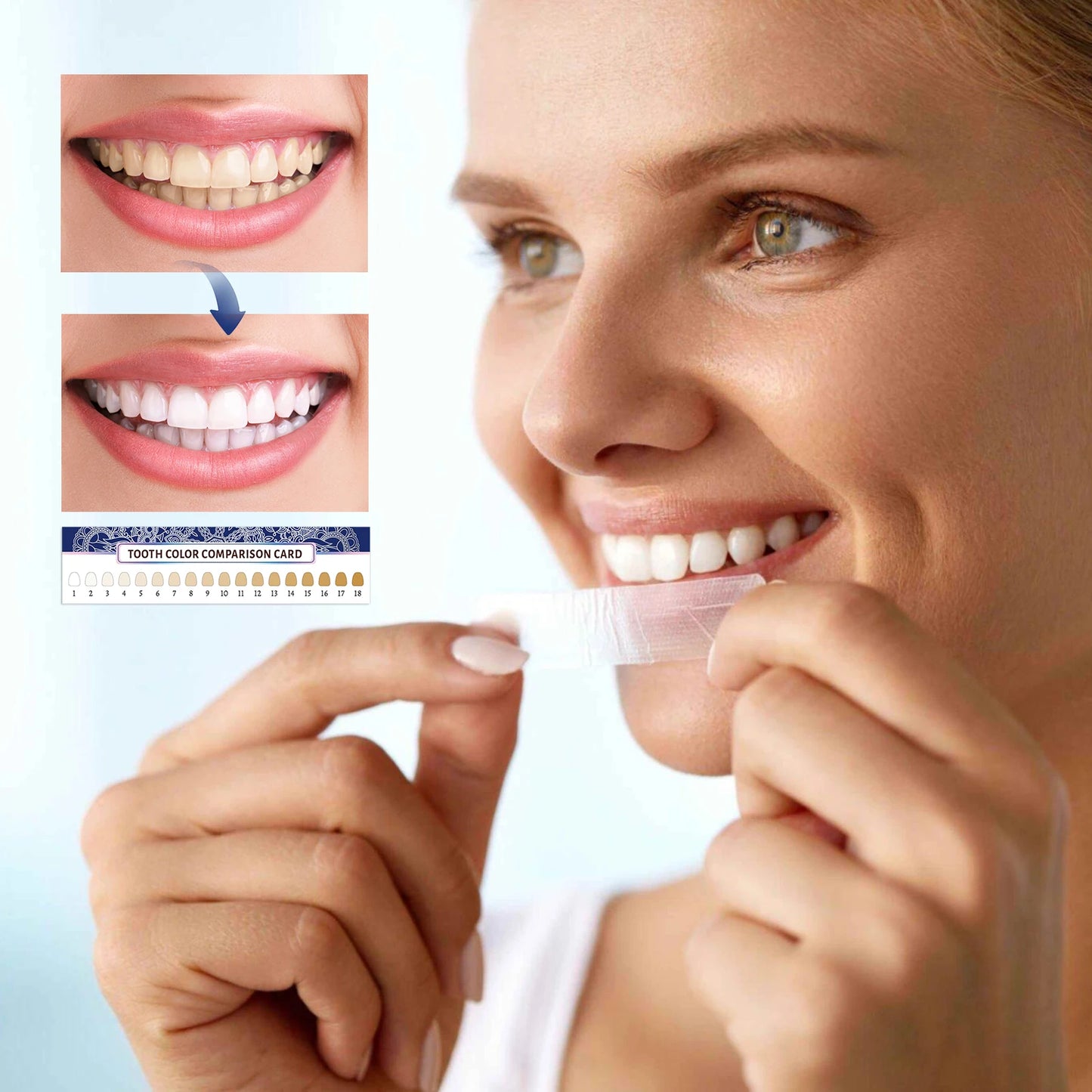 Whitening Strip for fresh and shine teeth